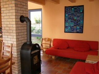 Holiday house Alt Schwerin Living Room 3