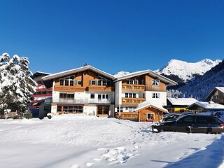 unser Gästehaus in Mittelberg