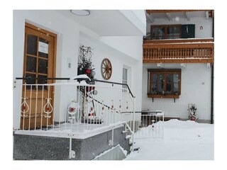 Unser Eingang zu unserem Gästehaus