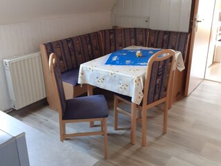 Sitzecke in der Küche