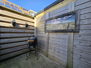 Garten mit BBQ