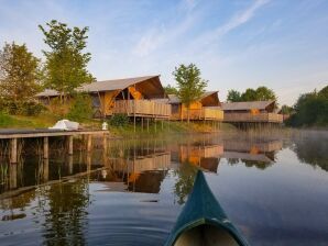 Vakantiepark Glamping -tent met keuken in de buurt van vijver - Bant - image1