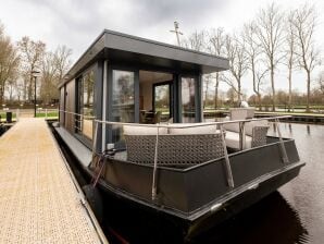 Schönes Hausboot mit Terrasse - Uitwellingerga - image1