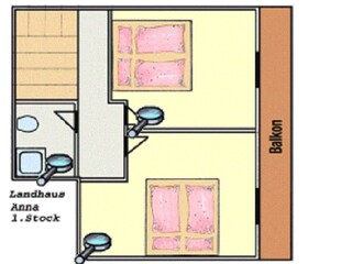 Holiday house Sautens Floor Plan 11