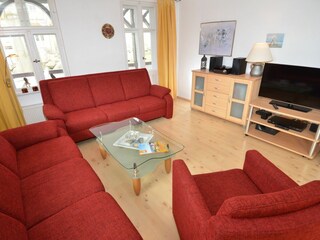 Wohnzimmer mit TV