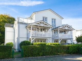 Hausansicht Balkonseite