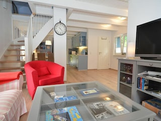 Wohnzimmer mit TV