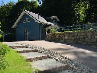 Grundstücksauffahrt