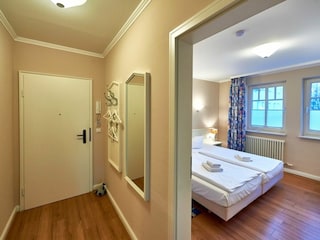 Flur und Schlafzimmer