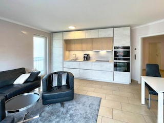 Wohnzimmer und Küche