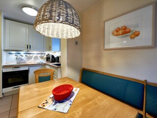 Essbereich und Küche