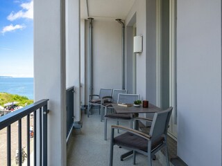 Loggia mit Meerblick