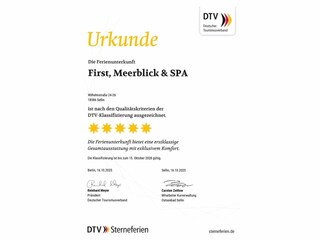 Klassifizierungsurkunde