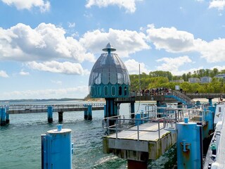 Tauchgondel an der Seebrücke