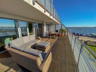 Balkon mit Panoramablick