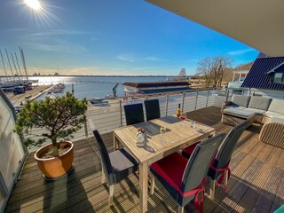 Balkon mit Panoramablick