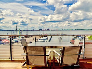 Balkon mit Panoramablick