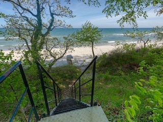 Weg zum Strand