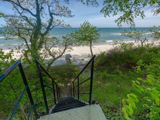 Weg zum Strand