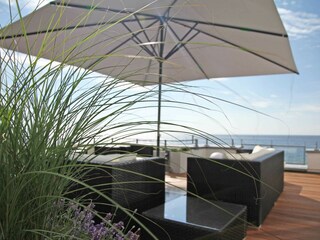 Terrasse mit Meerblick