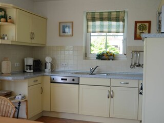 Küche mit Küchengeräte