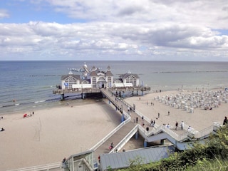 Hauptstrand Sellin mit der Seebrücke