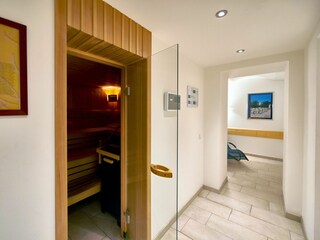 Wellnessbereich im Haus