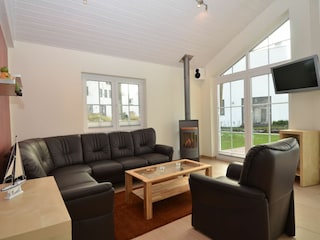 Wohnzimmer mit TV