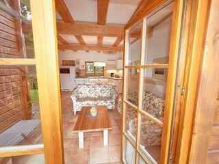 Blick in die Haushälfte