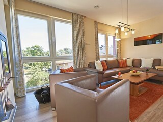 Wohnzimmer mit Aussicht