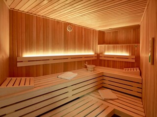 hauseigener Wellnessbereich