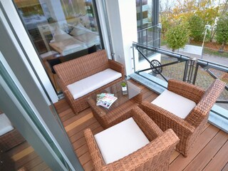Lounge / Sitzbereich Balkon