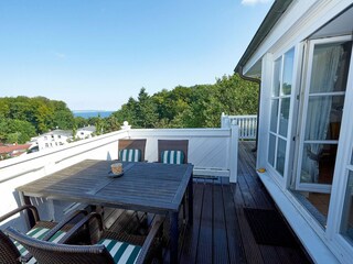 Terrasse mit Meerblick