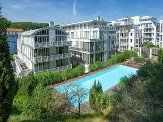 Hausansicht Poolseite