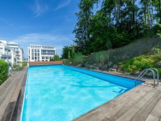 beheizter Pool - saisonal in Betrieb