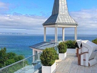 Dachterrasse im FIRST Sellin