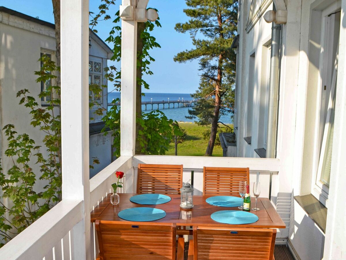 Balkon mit Meerblick