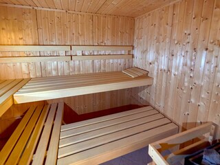 hauseigene Sauna