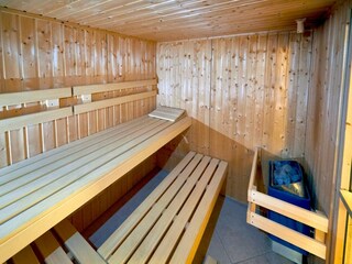 hauseigene Sauna