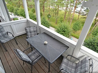 Balkon mit Meerblick