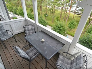Balkon mit Meerblick