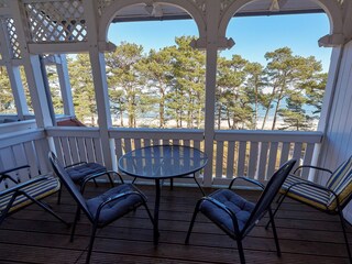 Balkon mit Meerblick
