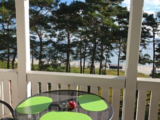 Balkon mit Meerblick