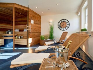 Hauseigener Wellnessbereich