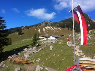 Hütte am Sonntagshorn