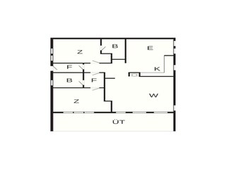 Vakantiepark Gilleleje Grondplan 63