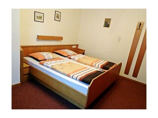 Schlafzimmer Ferienwohnung Sonnleite