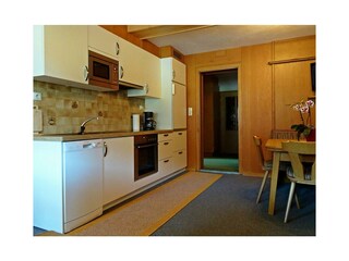 Wohnküche Ferienwohnung Bergblick