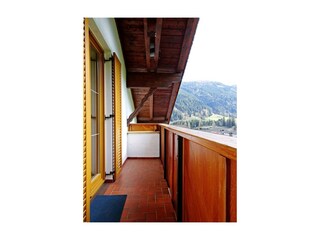 Balkon Ferienwohnung Bergblick
