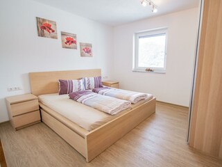 Doppelzimmer in der Ferienwohnung-Gstrein